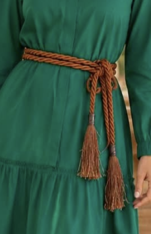 Maria Dolores Cinto de Cordão com Fluflu 