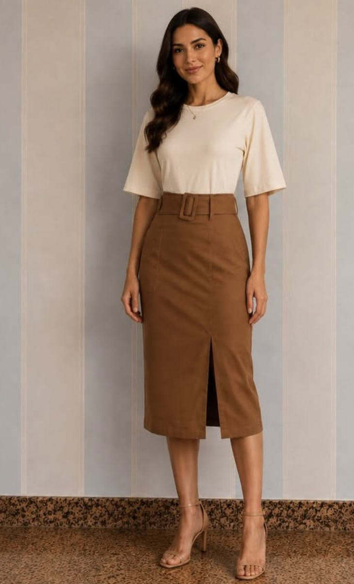 Zara Vestido Médio
